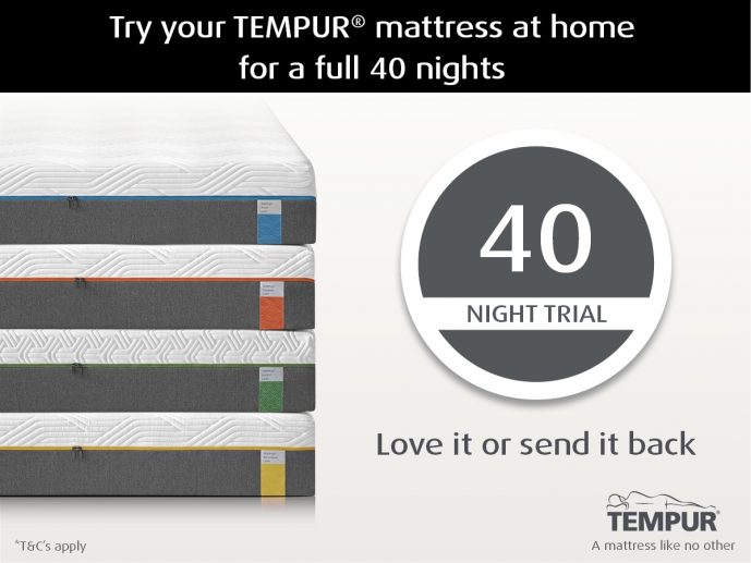 TEMPUR'S 40 Night Trial