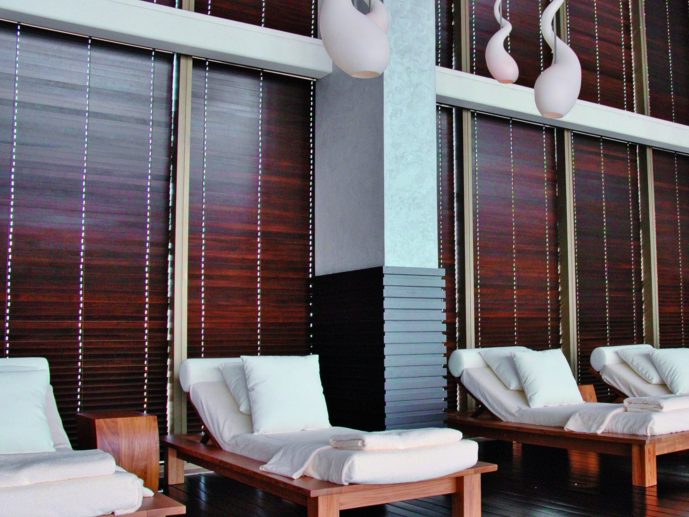 Wooden blinds and shutters